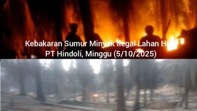 Diduga DNA Kebal Hukum? Sumur Minyak Ilegalnya Terbakar Dua Kali, Polisi Masih Diam Seribu Bahasa!