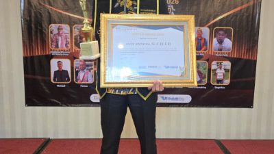 Guncang Panggung Internasional! Andi Murexs Raih Gelar Best Innovator di Kinerja Award 2026, Siap Menuju Malaysia!