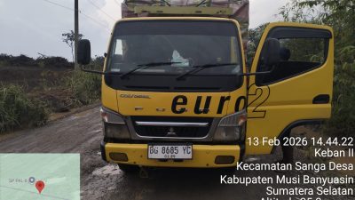 Dugaan Keterlibatan Oknum TNI Puslatpur, Armada Minyak Ilegal Musi Banyuasin Bebas Melenggang ke Martapura!