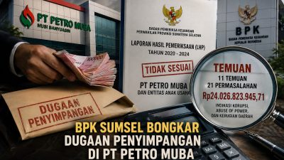 ​BPK Sumsel Bongkar Dugaan Korupsi dan Penyimpangan Tata Kelola di PT Petro Muba