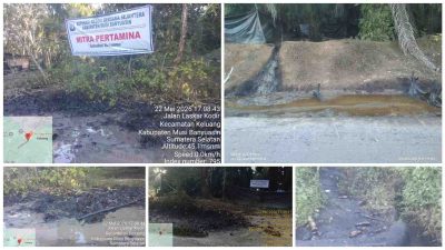 ​Diduga Cemari Lingkungan, Pengelolaan Sumur Minyak Koperasi Rezeki Bersama Sejahtera di Keluang Disorot: Status Mitra Pertamina Dipertanyakan