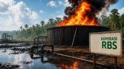 ​Diduga Abaikan SOP Kementerian ESDM, Penampungan Minyak Mentah di Sumur Terdata dalam Koperasi RBS Terbakar