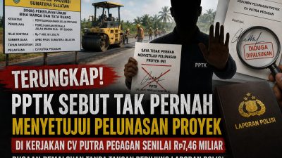 Terungkap! PPTK Sebut Tak Pernah Menyetujui Pelunasan Proyek di Kerjakan CV Putra Pegagan Senilai Rp7,46 Miliar , Dugaan Pemalsuan Tanda Tangan Berujung Laporan Polisi