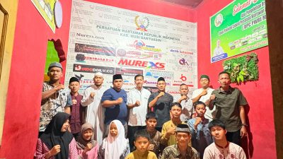 PWRI Muba Gelar Yasinan dan Doa Bersama Anak-Anak Panti, Peringati Maulid Nabi Muhammad SAW