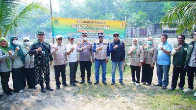 Bupati Muba Apresiasi Usaha Ketahanan Pangan Desa di Bayung Lencir