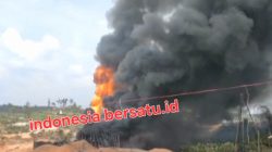 Sumur Minyak Diduga Ilegal Kembali Meledak di Keban: Api Membara, Gas Mengganas, Siapa yang Bertanggung Jawab?