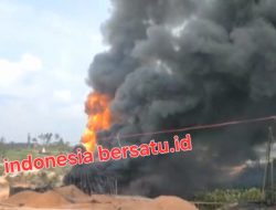 Sumur Minyak Diduga Ilegal Kembali Meledak di Keban: Api Membara, Gas Mengganas, Siapa yang Bertanggung Jawab?