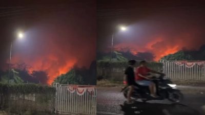 Gudang Penampungan Minyak Terbakar di Babat Toman, Pemilik yang Disebut Warga Beri Bantahan