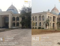 Masjid Raya Muba Memprihatinkan, Andi Murex: Pemkab Jangan Jago Bangun, Lalu Lupa Merawat