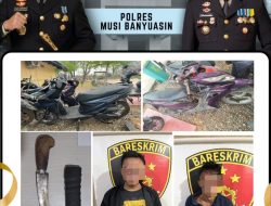 Tindak Tegas Kejahatan Jalanan, Polisi Bekuk Dua Pelaku Curas di Batanghari Leko