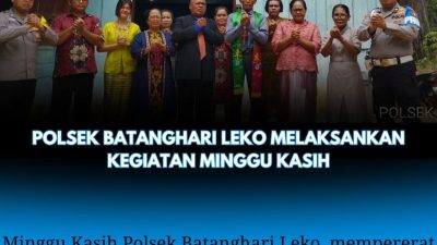 Polisi Hadir di Tengah Jemaat, Program Minggu Kasih Polsek Batanghari Leko Perkuat Kerukunan Sekaligus Ajak Warga Cegah Karhutlah